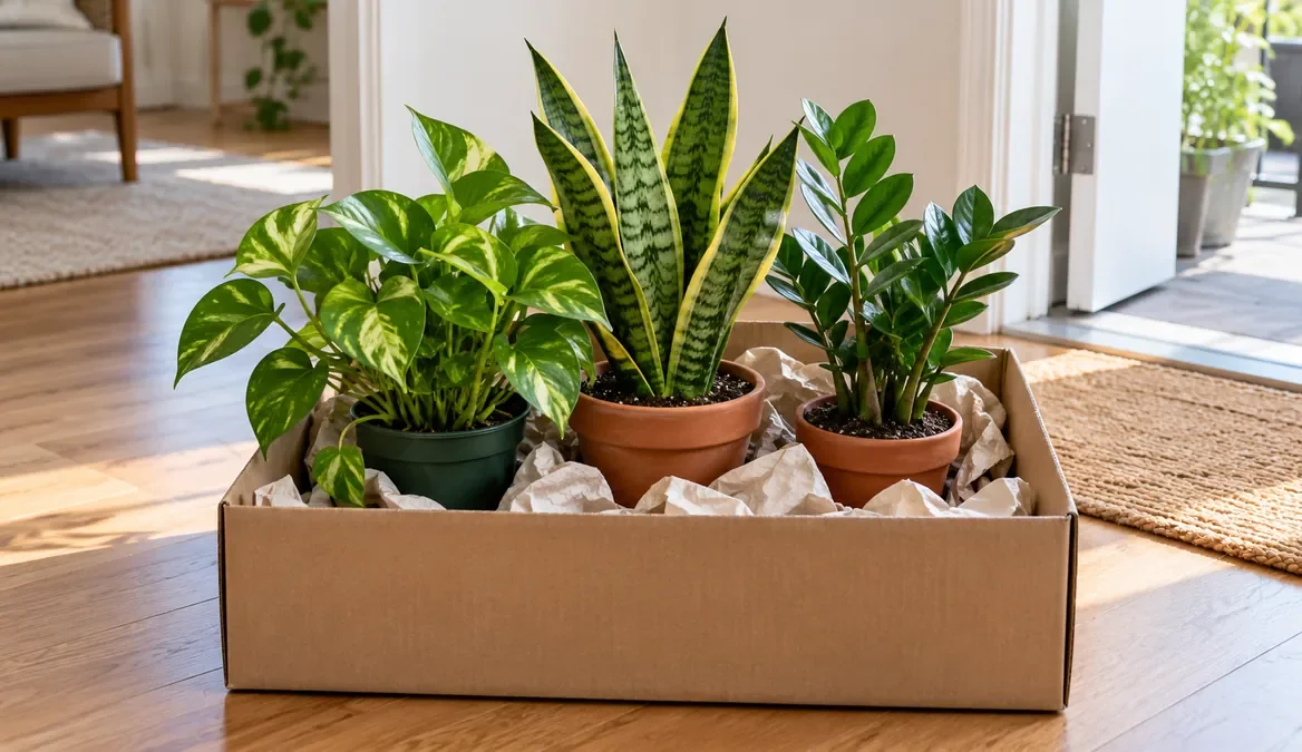 How to Pack and Move Houseplants Locally in BC