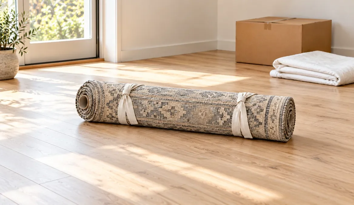 How to Move a Large Rug: Rolling and Moisture Protection
